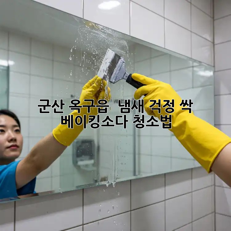 군산 옥구읍 🏡 냄새 걱정 싹! 베이킹소다 청소법 ✨